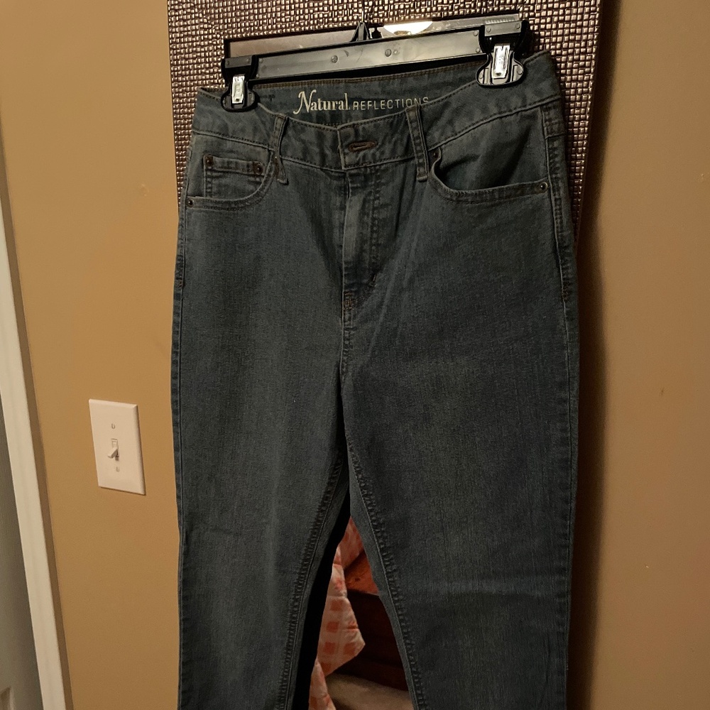 Ladies Natural reflections skinny jeans size 10